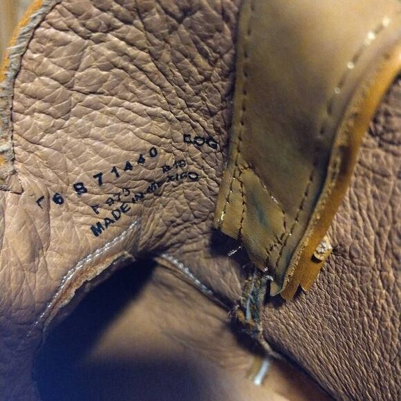 Frye Boots Billy Short Cognac Cowgirl Boots Women's Size 6 - Picture 13 of 14